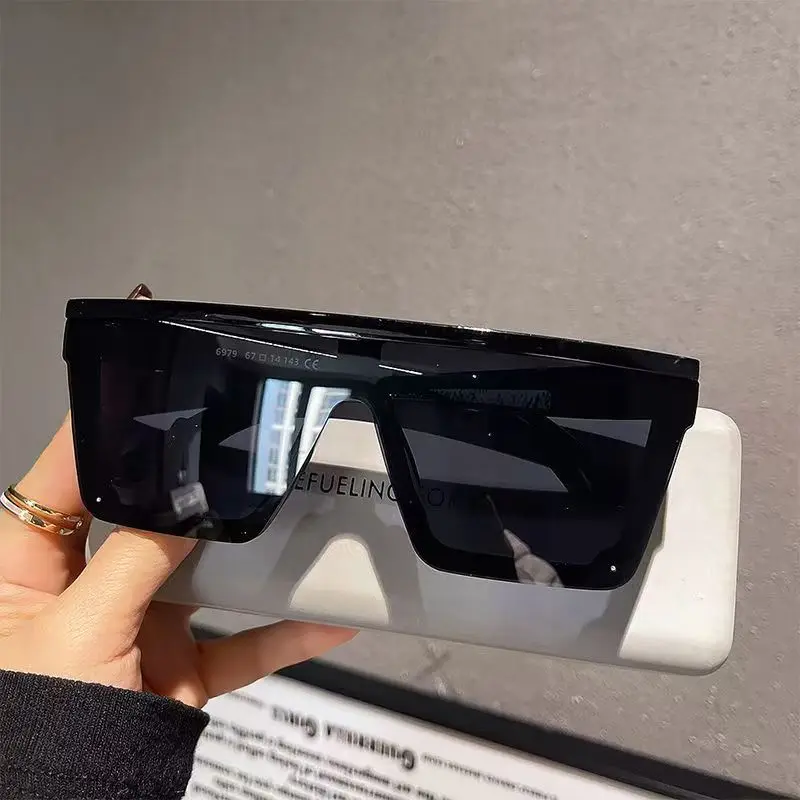Sunglasses Uv400 - Óculos de sol quadrados vintage, modelo