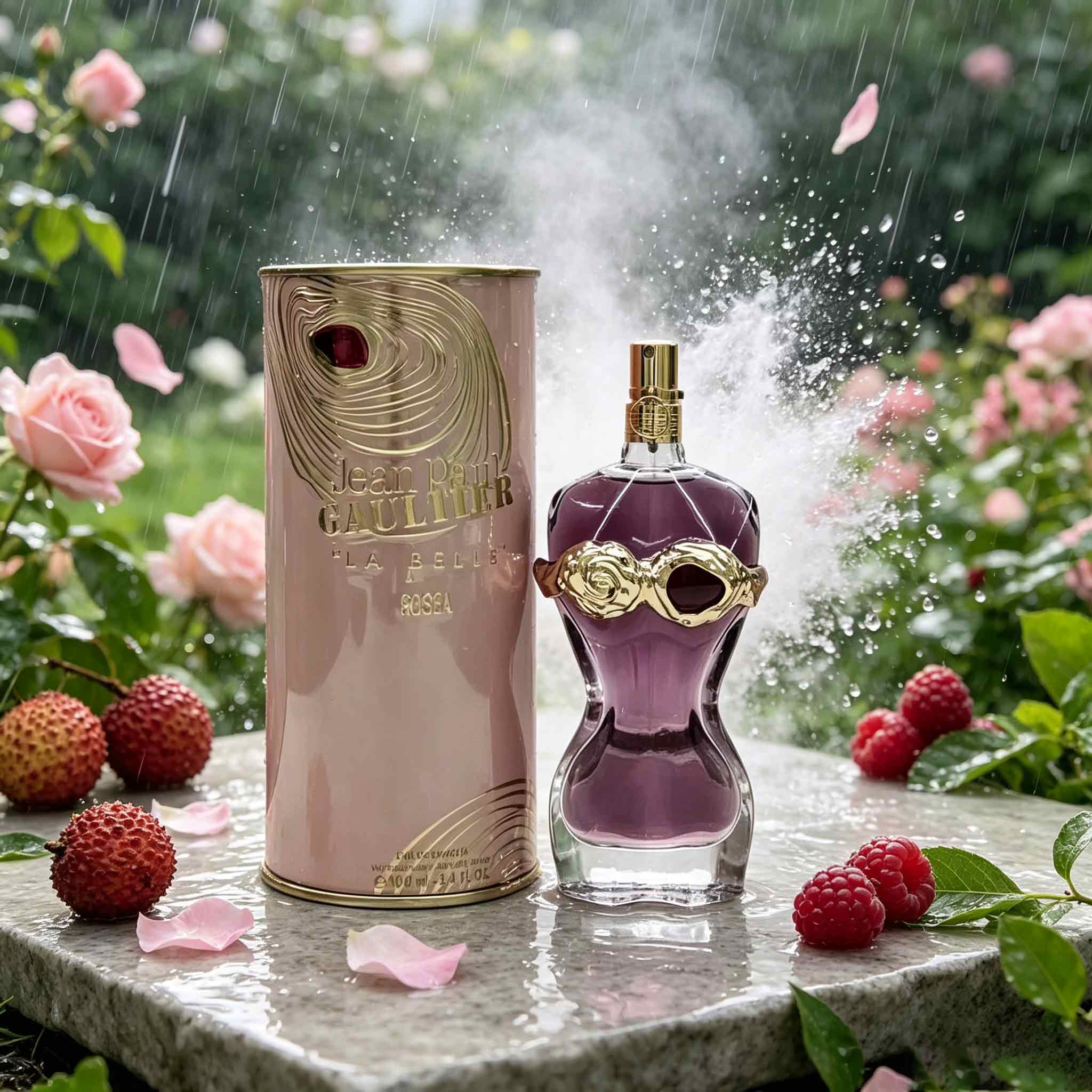 Luxury Gift Set - Perfume La Belle Rosea em Caixa