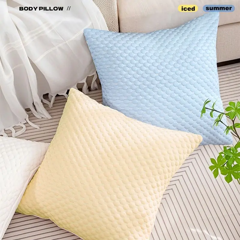 Silk Pillowcase - [Somente inclui fronha] Almofada de verão