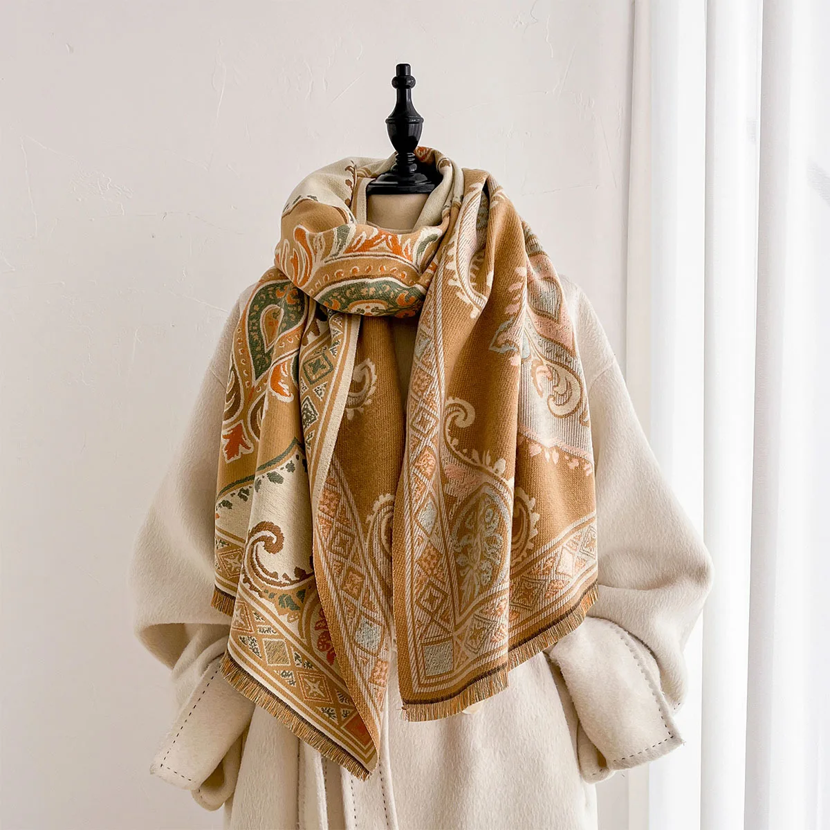 Cashmere Scarf - Cachecol Quente de Imitação de Caxemira