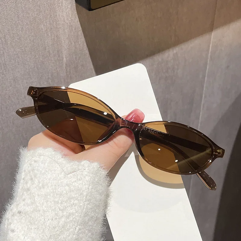 Novos Óculos de Sol Ovais Pequ - Designer Sunglasses avaliação e preço