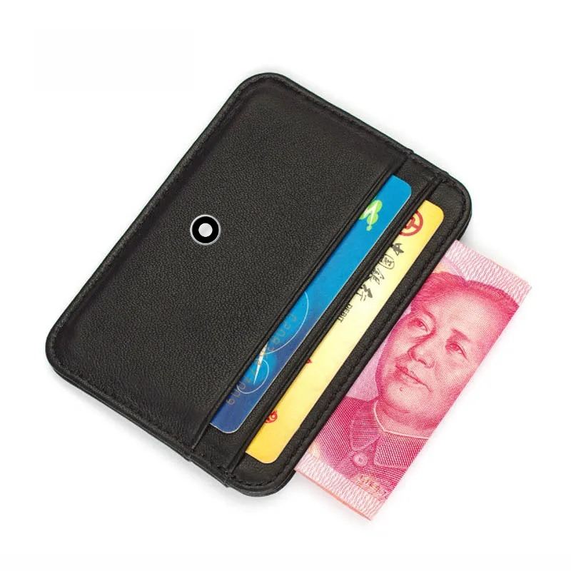 Carteira masculina de couro 10 - Leather Wallet Men avaliação e preço