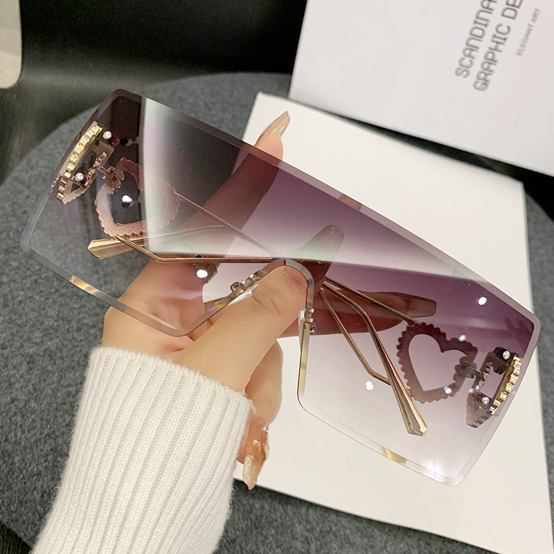 Novos Óculos de Sol Sem Armaçã - Sunglasses Uv400 avaliação e preço