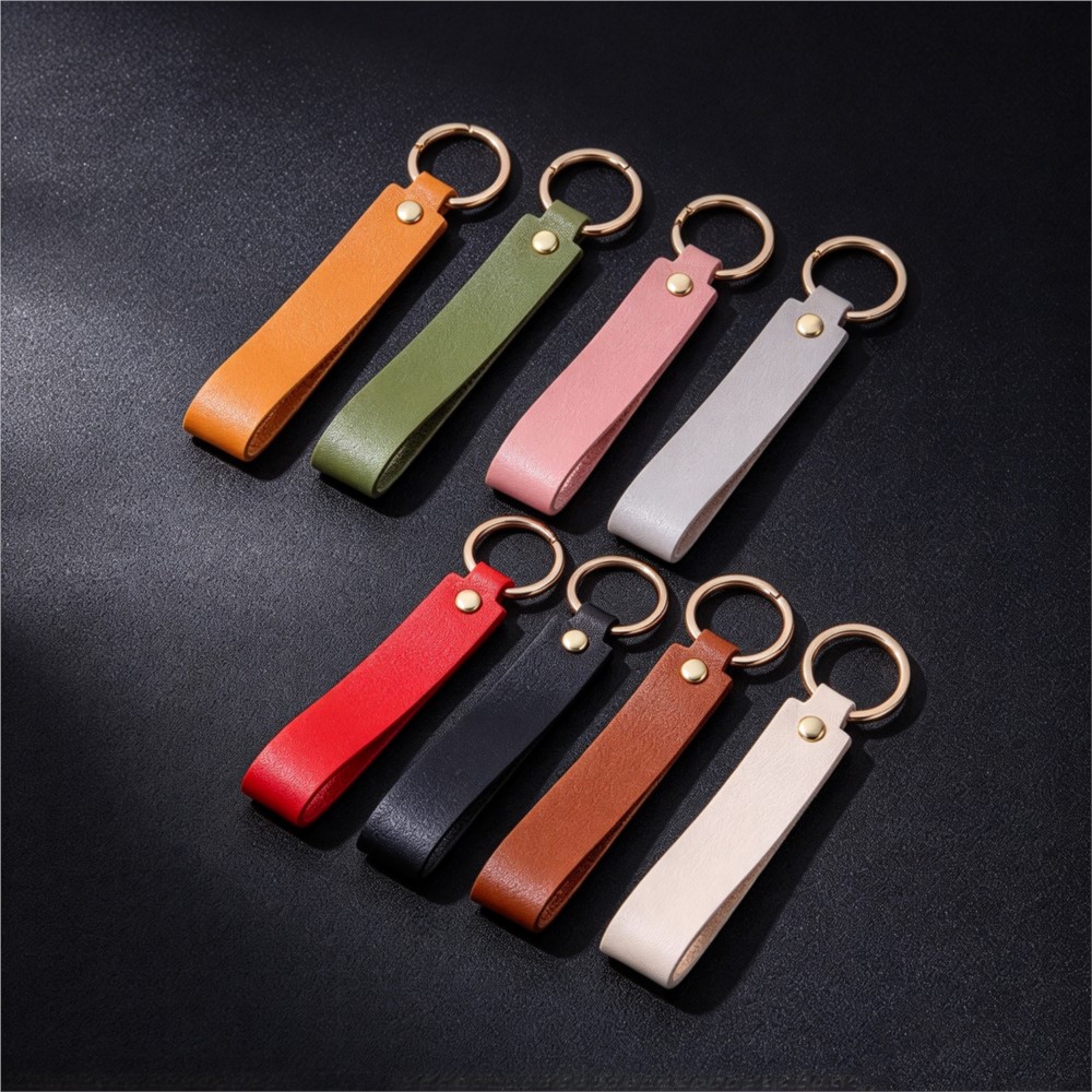 1/5 unidades de chaveiro de co - Leather Wallet Men avaliação e preço