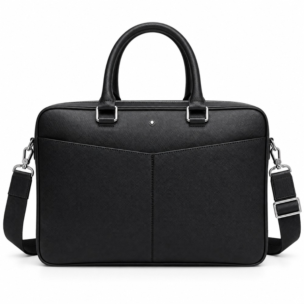 Mala Executiva Masculina de Lu - Leather Briefcase avaliação e preço