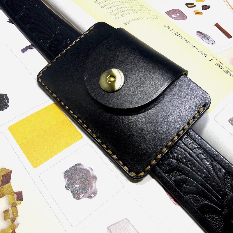 Blongk ultra fino saco da cint - Leather Wallet Men avaliação e preço