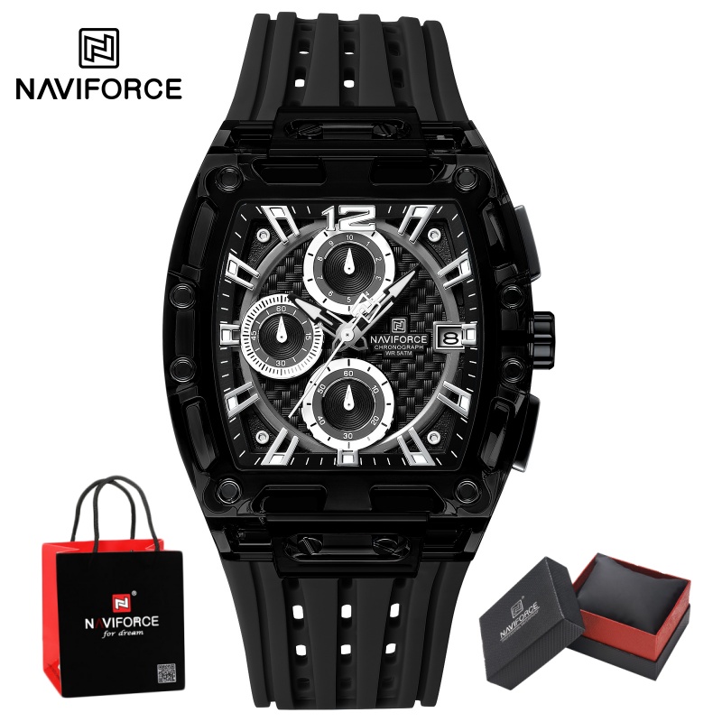 Relógio Masculino NAVIFORCE 5A - Luxury Gift Set avaliação e preço