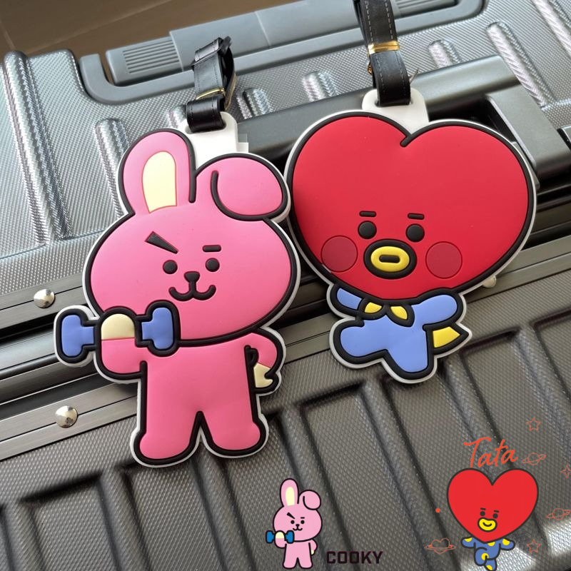 Chaveiro BT21 Cartoon Fofo Kaw - Travel Luggage Set avaliação e preço