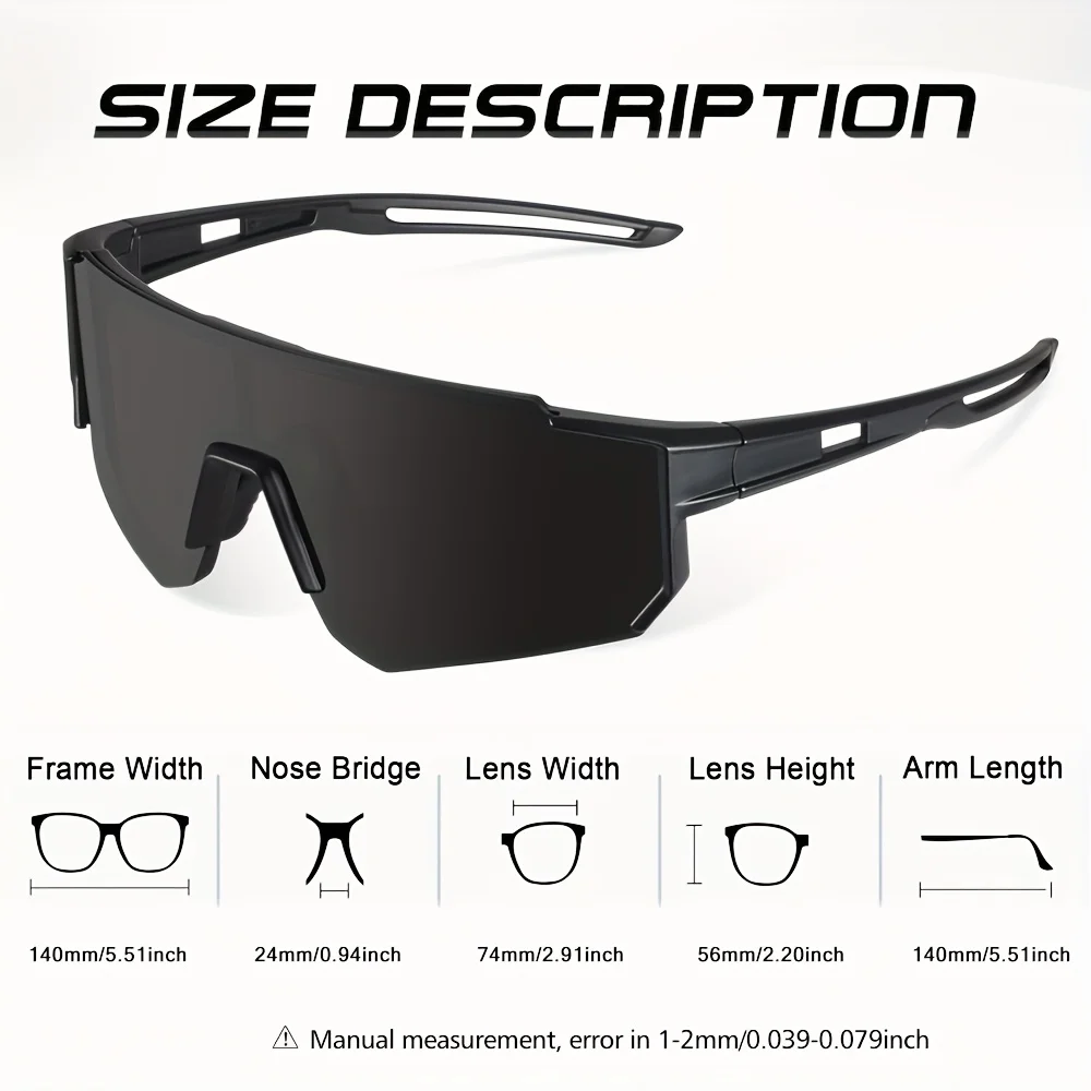 1/3 pares de óculos de sol gra - Sunglasses Uv400 avaliação e preço