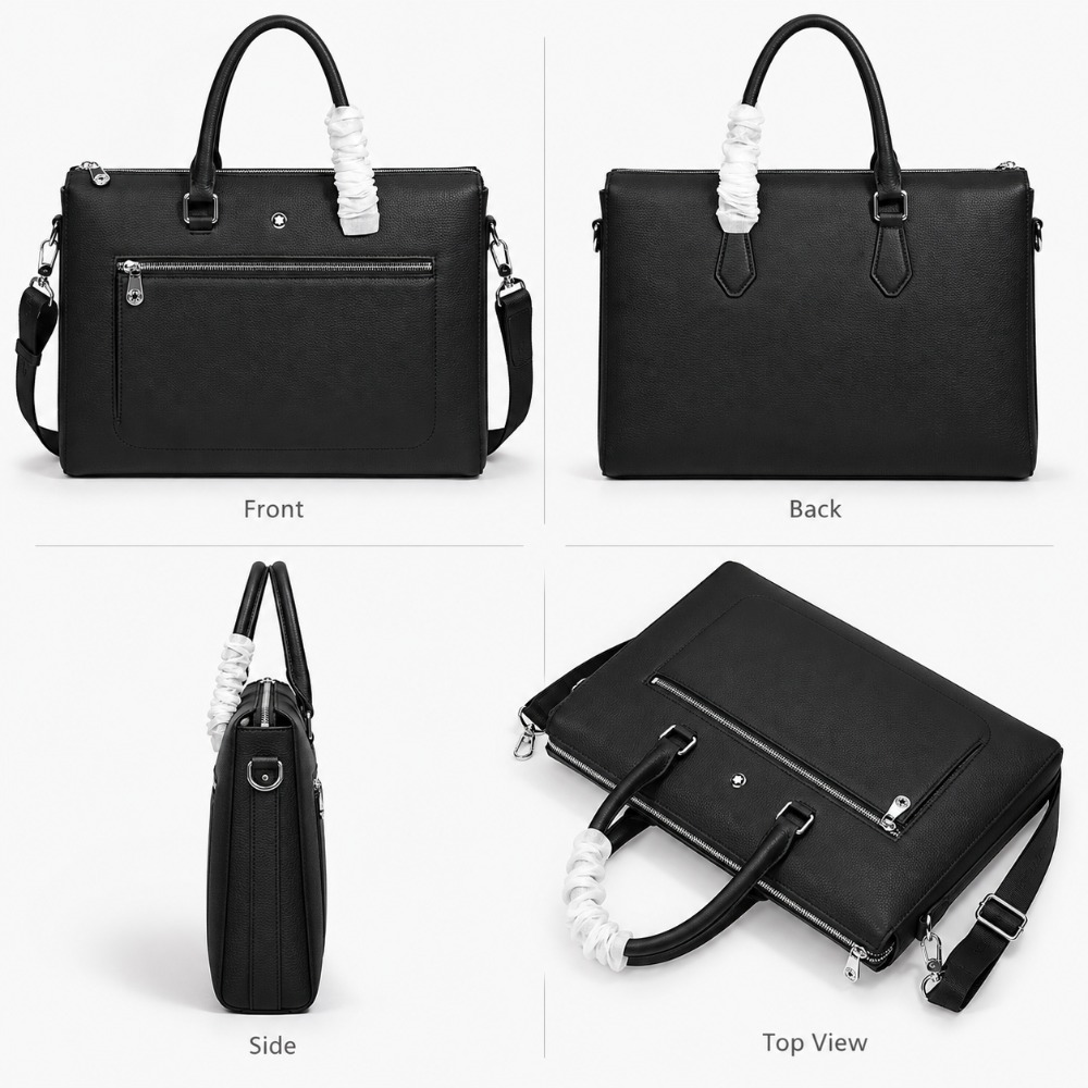 Bolsas de mão masculinas, mode - Leather Briefcase avaliação e preço