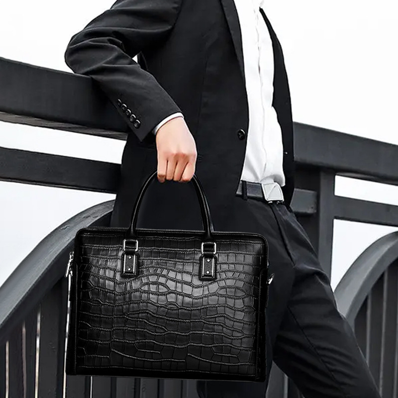 Nova Pasta Executiva Masculina - Leather Briefcase avaliação e preço