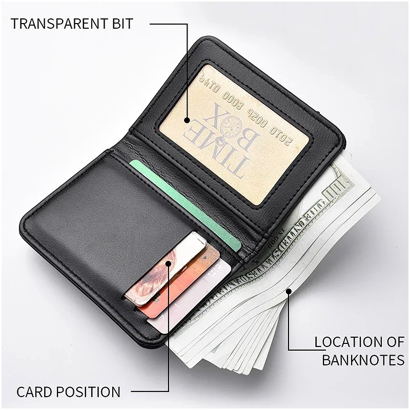 Carteira de couro para homens, - Leather Wallet Men avaliação e preço