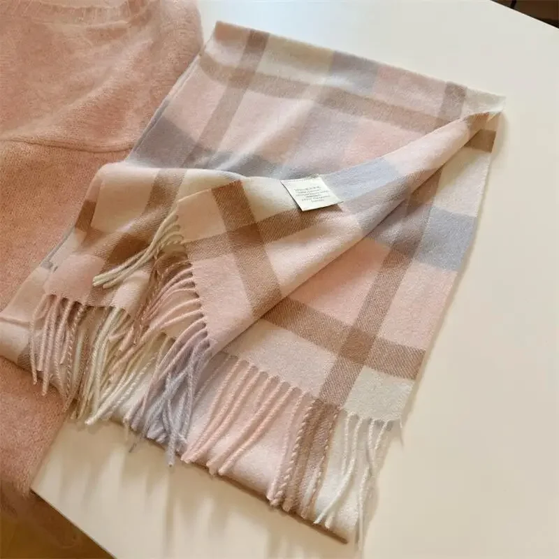 Cachecol de Lã 100% de Alta Qu - Cashmere Scarf avaliação e preço