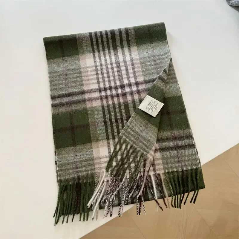 Cachecol de Lã 100% de Alta Qu - Cashmere Scarf avaliação e preço