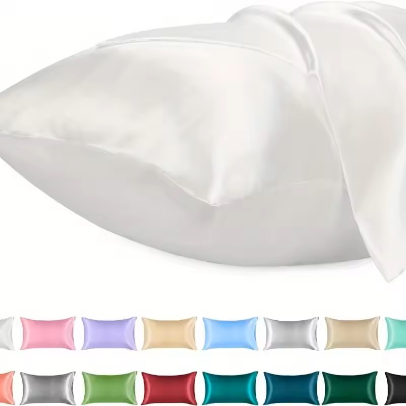 1PC Fronha de Cetim para Cabel - Silk Pillowcase avaliação e preço