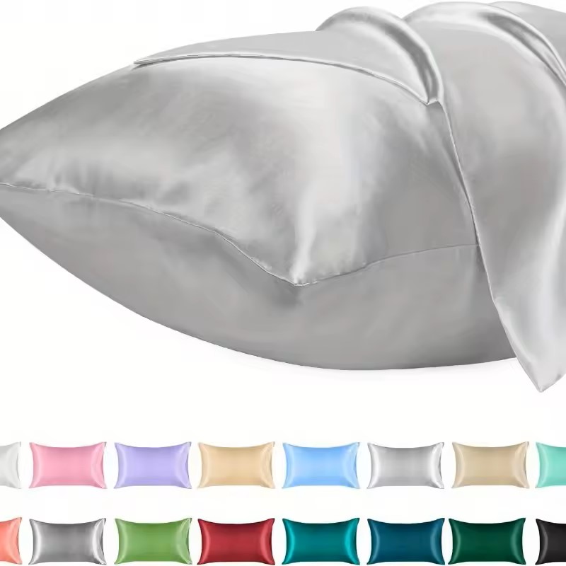 1PC Fronha de Cetim para Cabel - Silk Pillowcase avaliação e preço