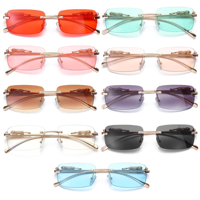 Óculos de Sol Sem Armação para - Designer Sunglasses avaliação e preço