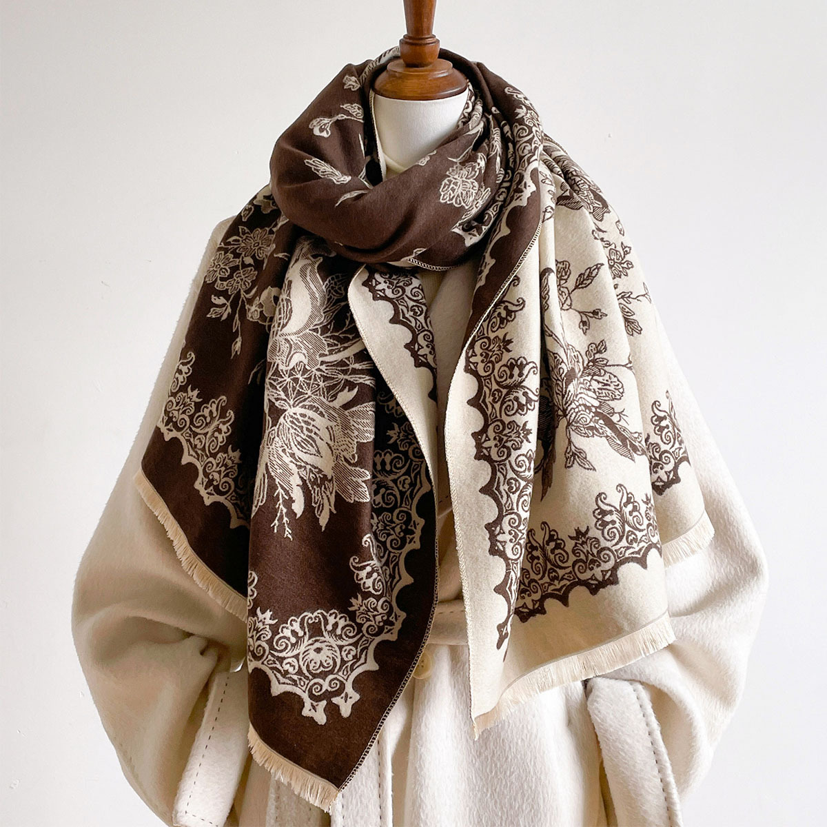 Cachecol Feminino de Imitação  - Cashmere Scarf avaliação e preço